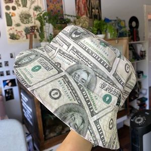 Reversible Billie Eilish Merch Money Buckethat